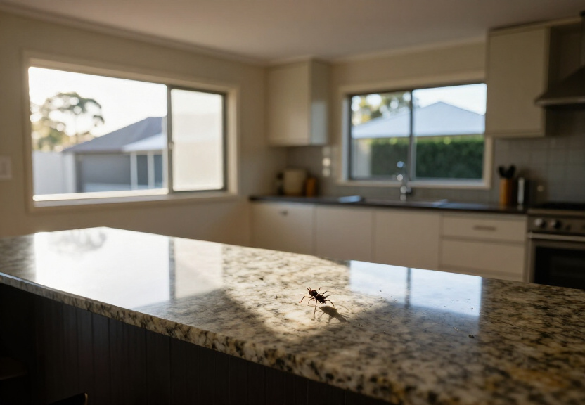 Wasp-free deck in Caringbah after nest removal